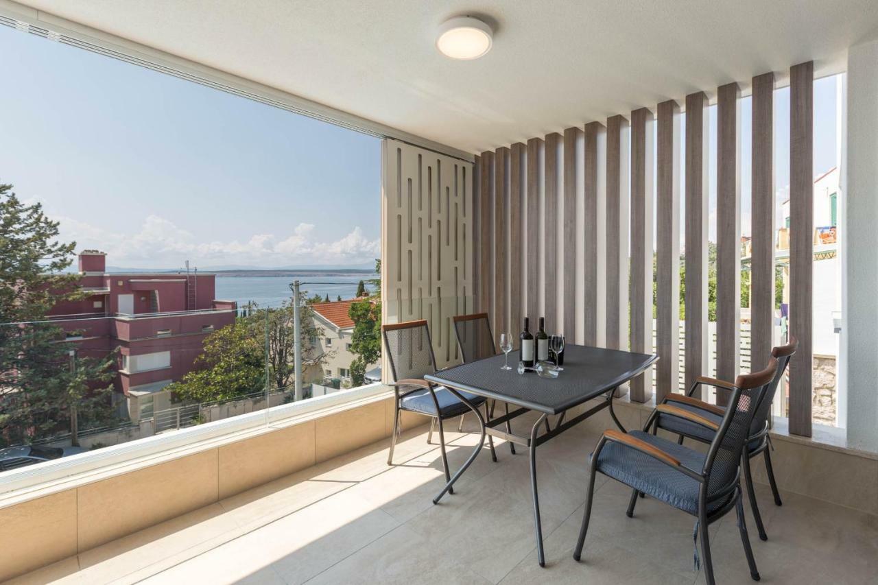 Abalone Apartments Dramalj Luaran gambar
